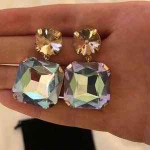 Baublebar Crystal Iridescent Drop Earrings